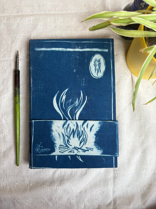 Like the Phoenix I Rise - Cyanotype Journal