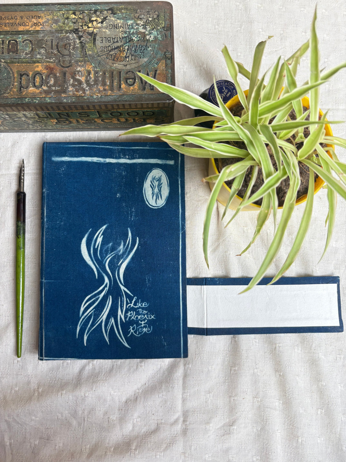 Like the Phoenix I Rise - Cyanotype Journal