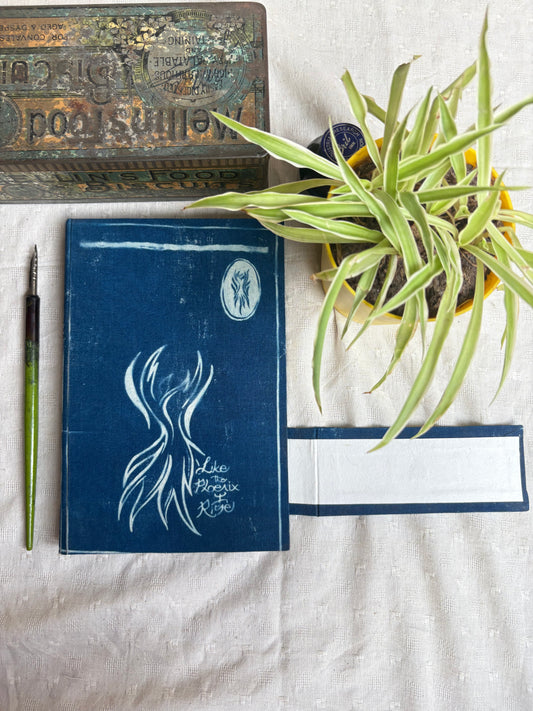 Like the Phoenix I Rise - Cyanotype Journal